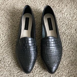 Black Sanctuary Flats Size 6